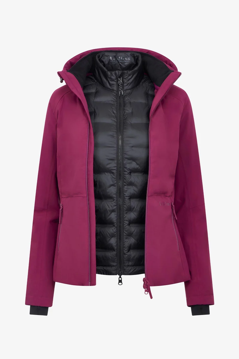 Brooke Veste hybride imperméable 3-en-1 femme Blackberry 46