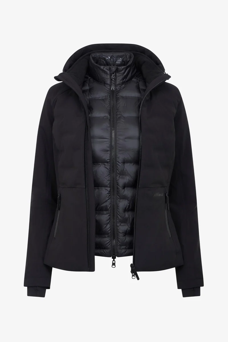 Brooke Veste hybride imperméable 3-en-1 femme Black 40