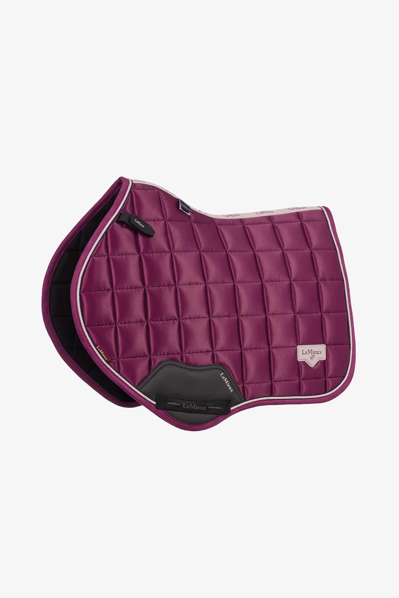 Tapis de selle carré Loire Classic Close Contact Blackberry L