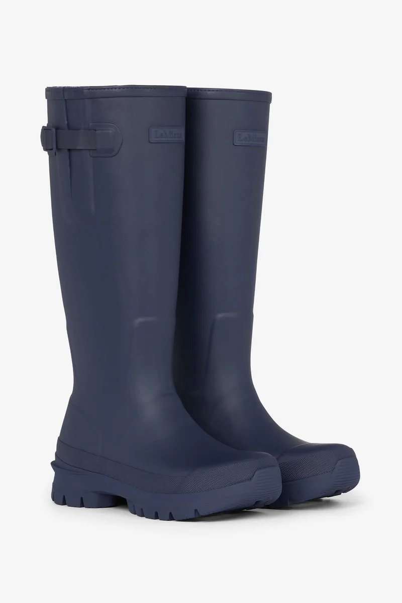 Bramshaw Bottes en caoutchouc courtes Navy 37