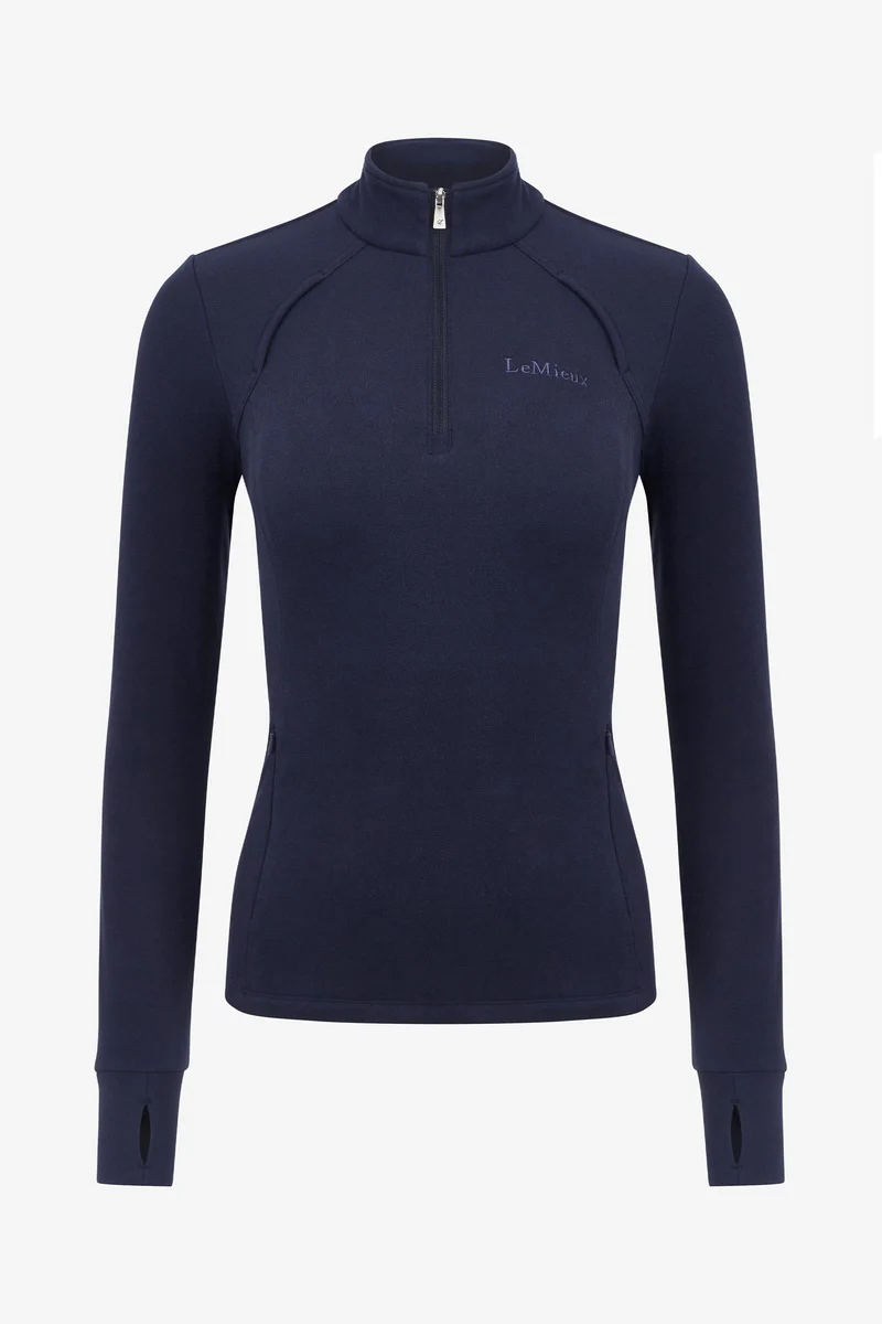 Frances polaire femme quart zip New Navy 46