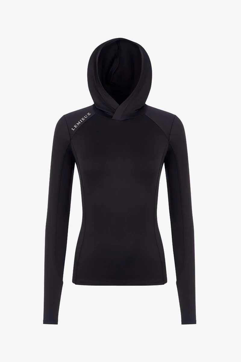 Heidi Couche intermédiaire femme à capuche Black 46