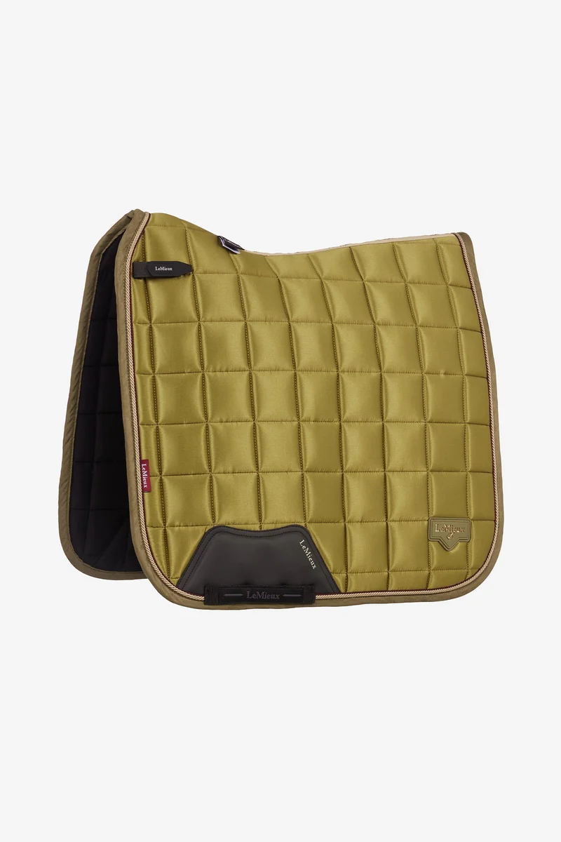 Loire tapis de selle carré classique de dressage Gooseberry S/M