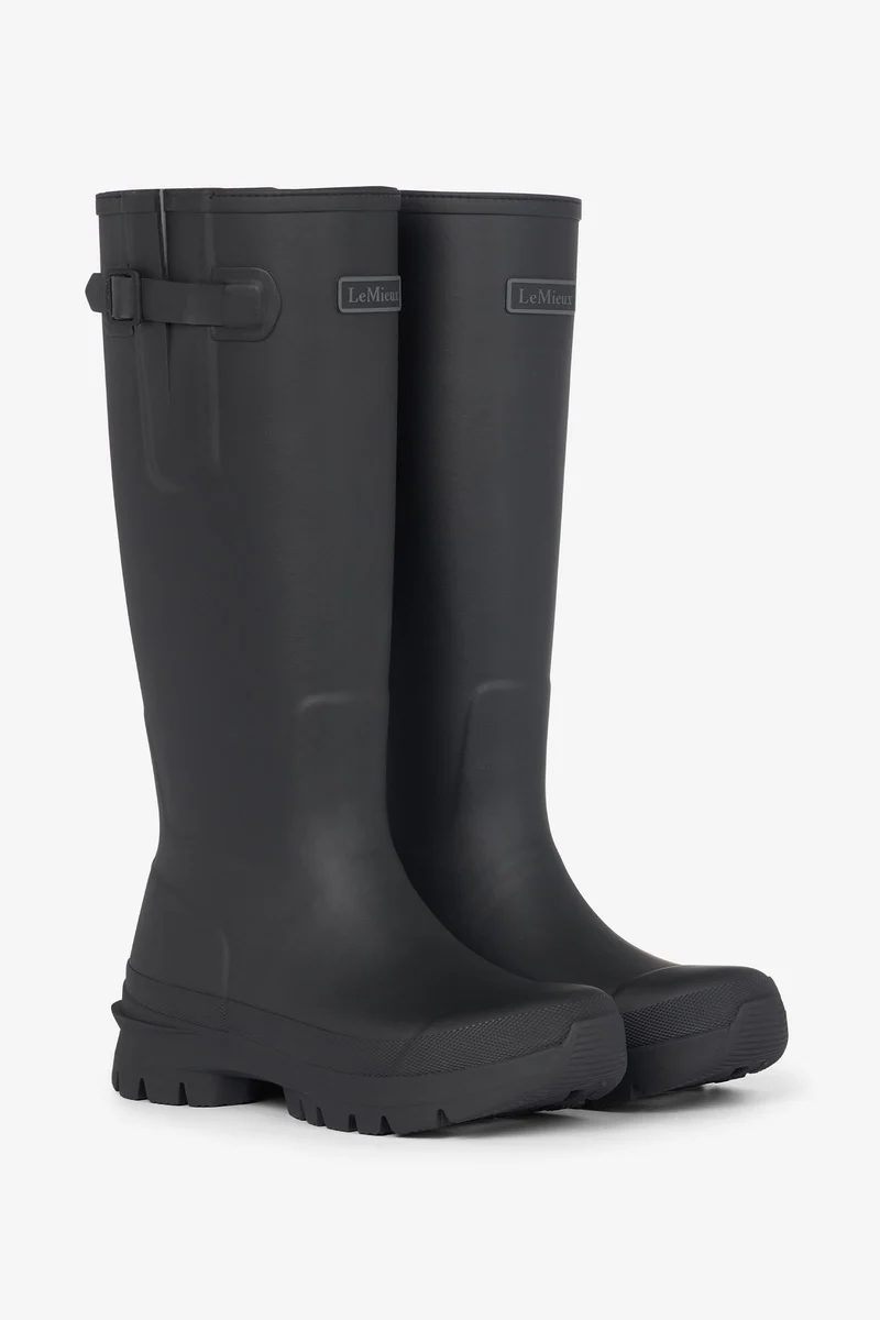 Bramshaw Bottes en caoutchouc courtes Black 37