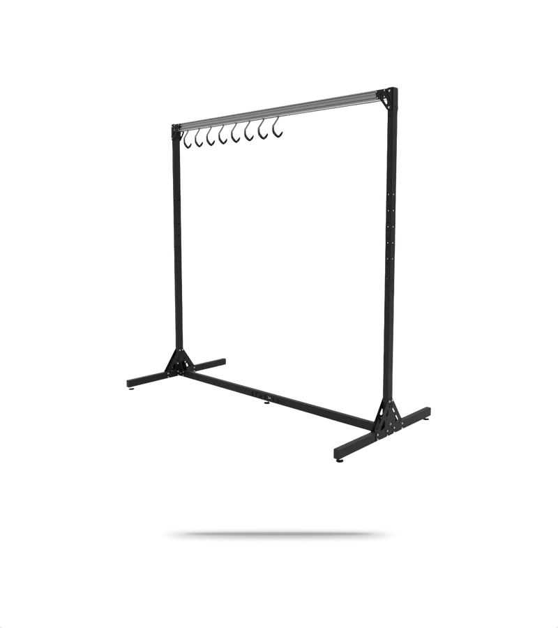 SpaceRail Freestanding Bike Storage System - 8 Hanging Hooks