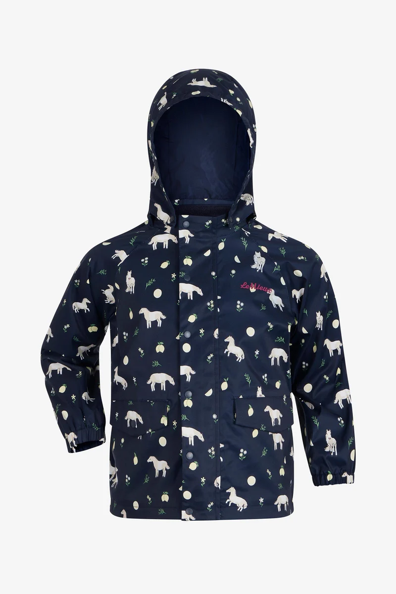 Mini Pippin Splash veste de pluie Navy/White 110-116