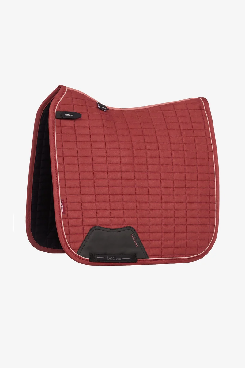 Suede tapis de selle dressage Russet S/M