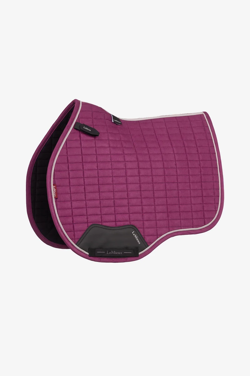 tapis de selle carré polyvalent en suédine Blackberry L