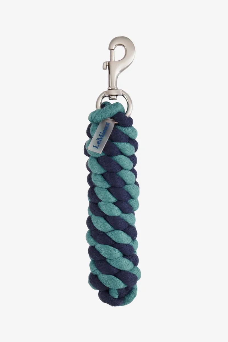 longe en polycoton Aloe/Navy Taille unique