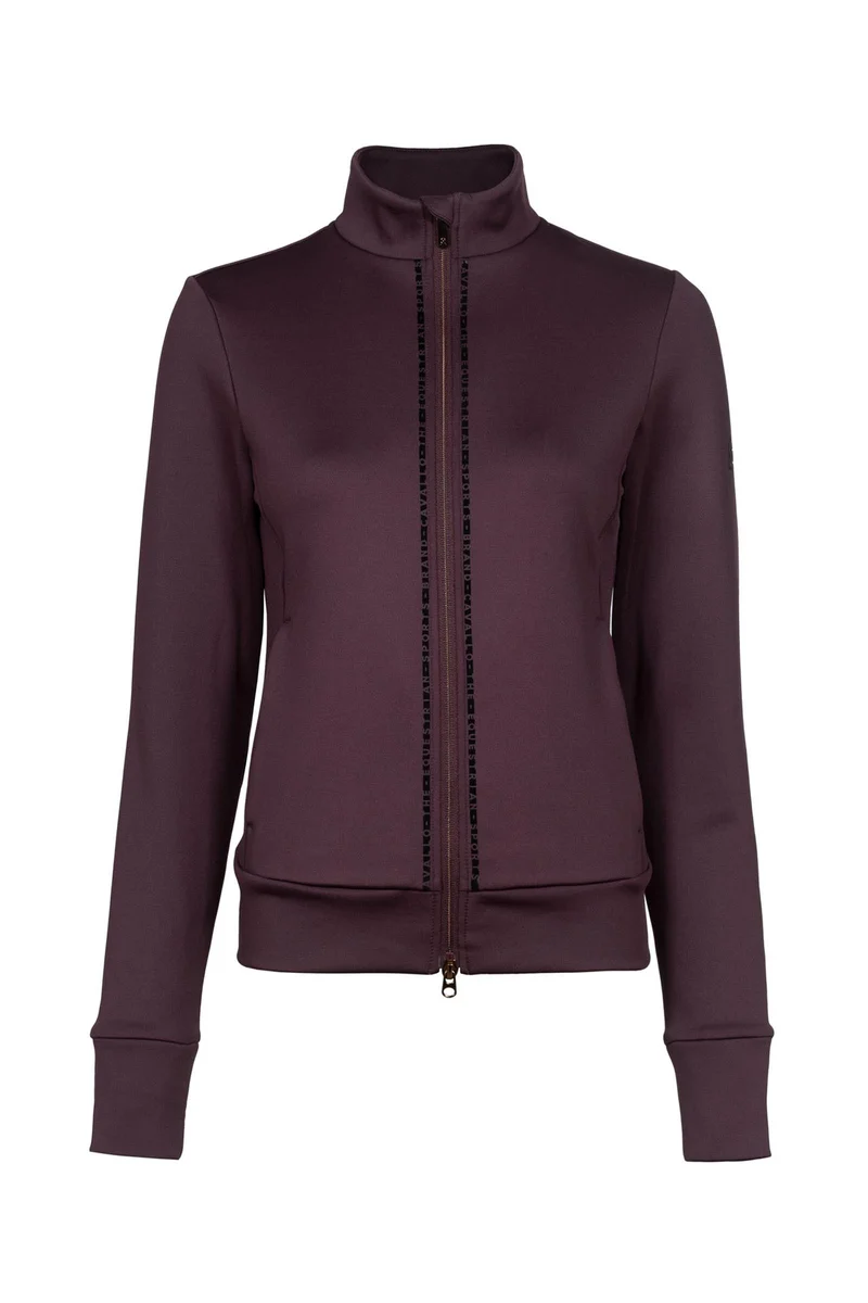 CAVALDAPHNE Veste courte femme Dusty Plum 36