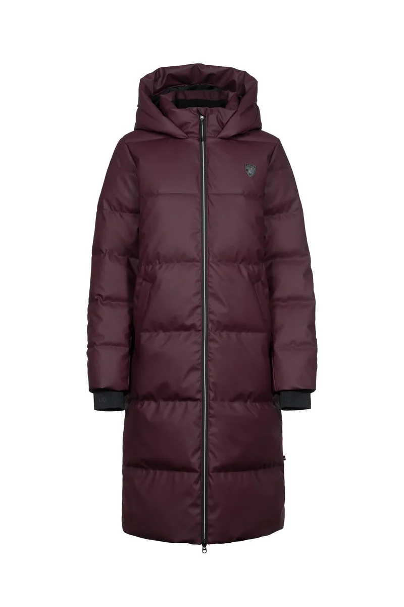CAVALDALY Manteau long sportif femme Dusty Plum 36