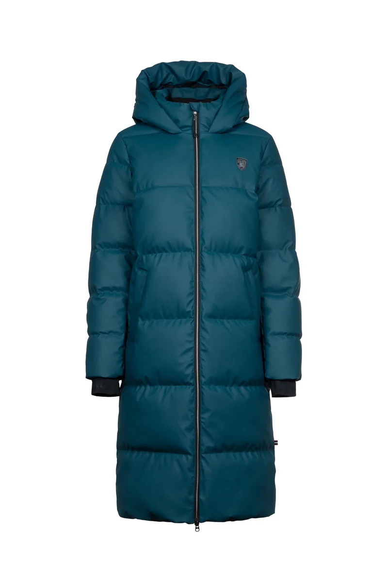 CAVALDALY Manteau long sportif femme Dark Peacock 38