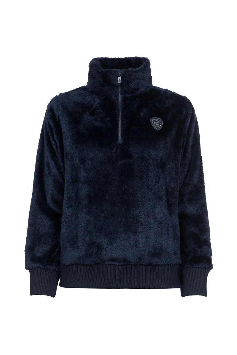 CAVALDESI Pull femme Half Zip Darkblue 32