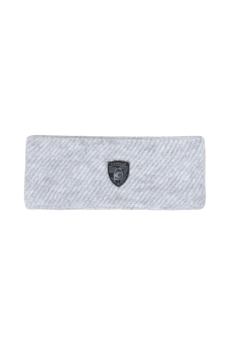CAVALDULCY Bandeau tricoté Grey Melange Taille unique