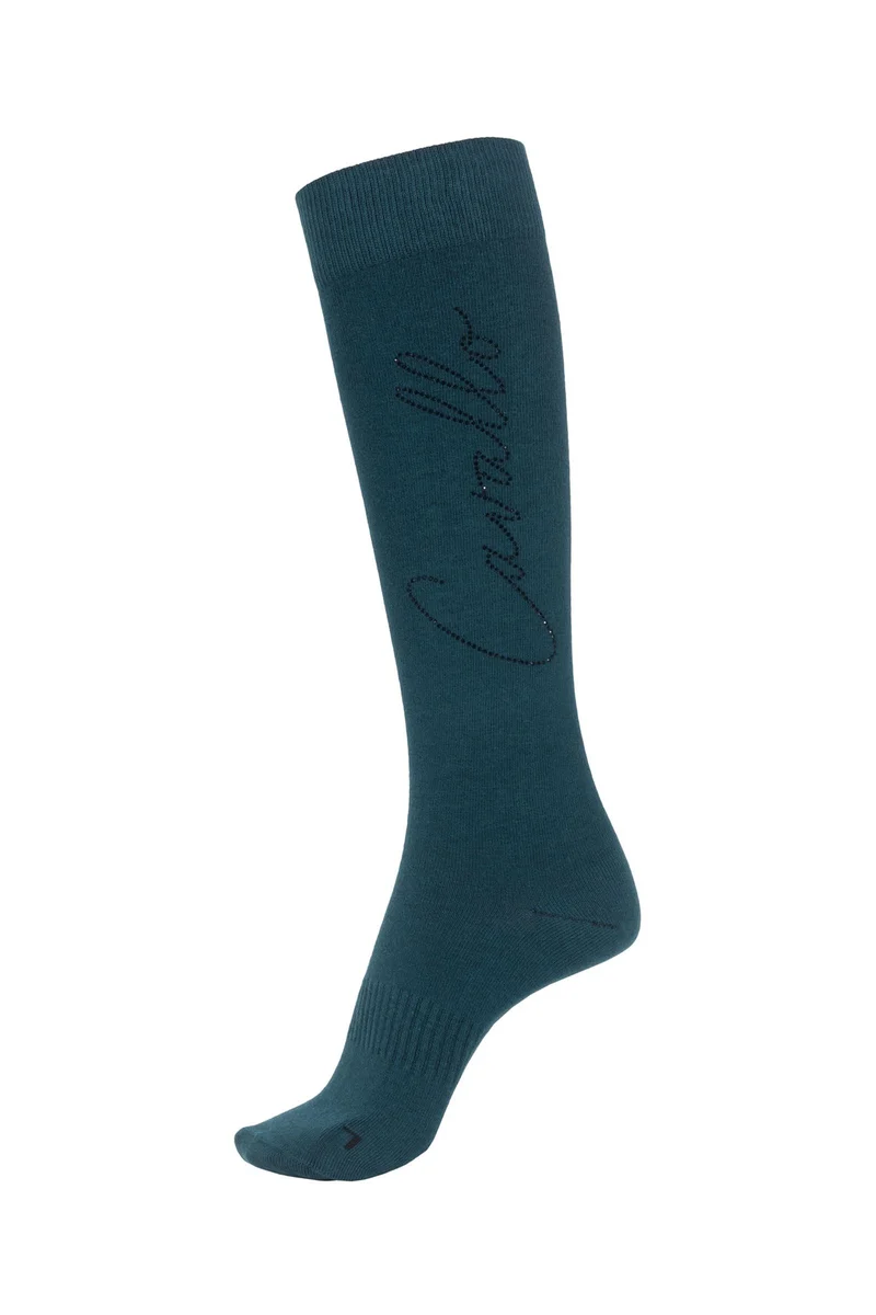 CAVALSELMA Chaussettes d'équitation Dark Peacock 39-42