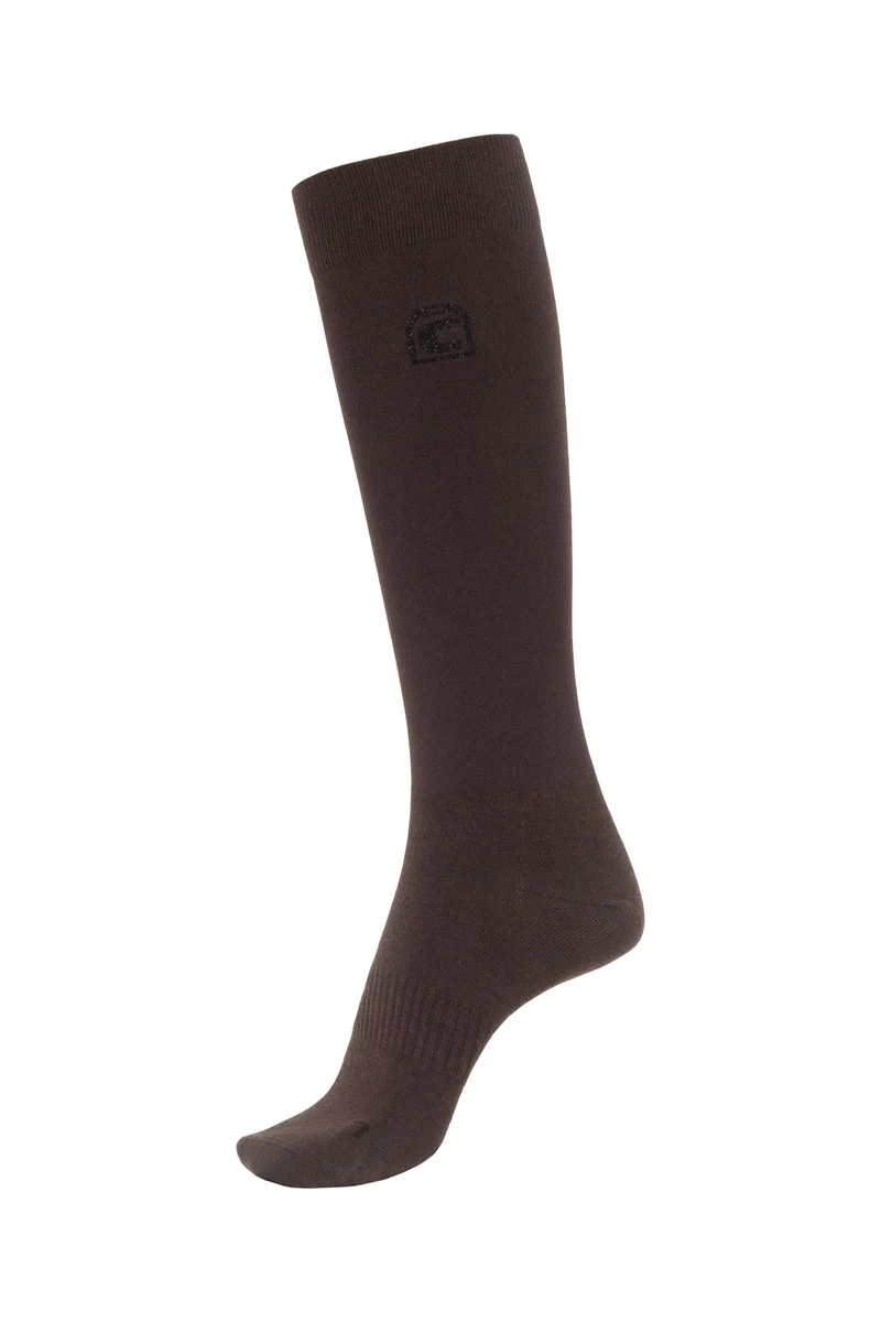 CAVALSVEA Chaussettes d'équitation Café Noir 35-38