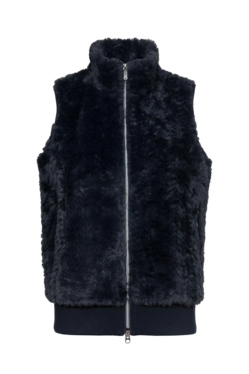 CAVALDIYA Gilet femme en polaire mink Darkblue 40