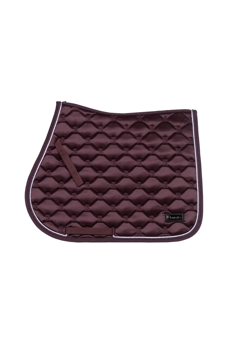 CAVALHANAYA Tapis de selle de saut d'obstacles Dusty Plum F