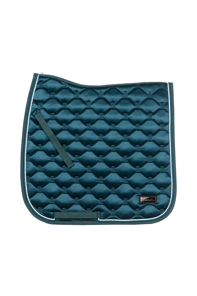 CAVALHANAYA Tapis de selle de dressage Dark Peacock P