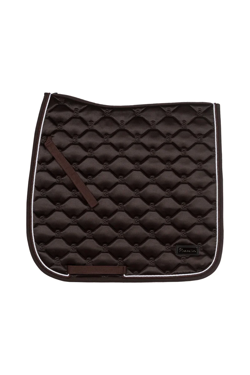 CAVALHANAYA Tapis de selle de dressage Café Noir P
