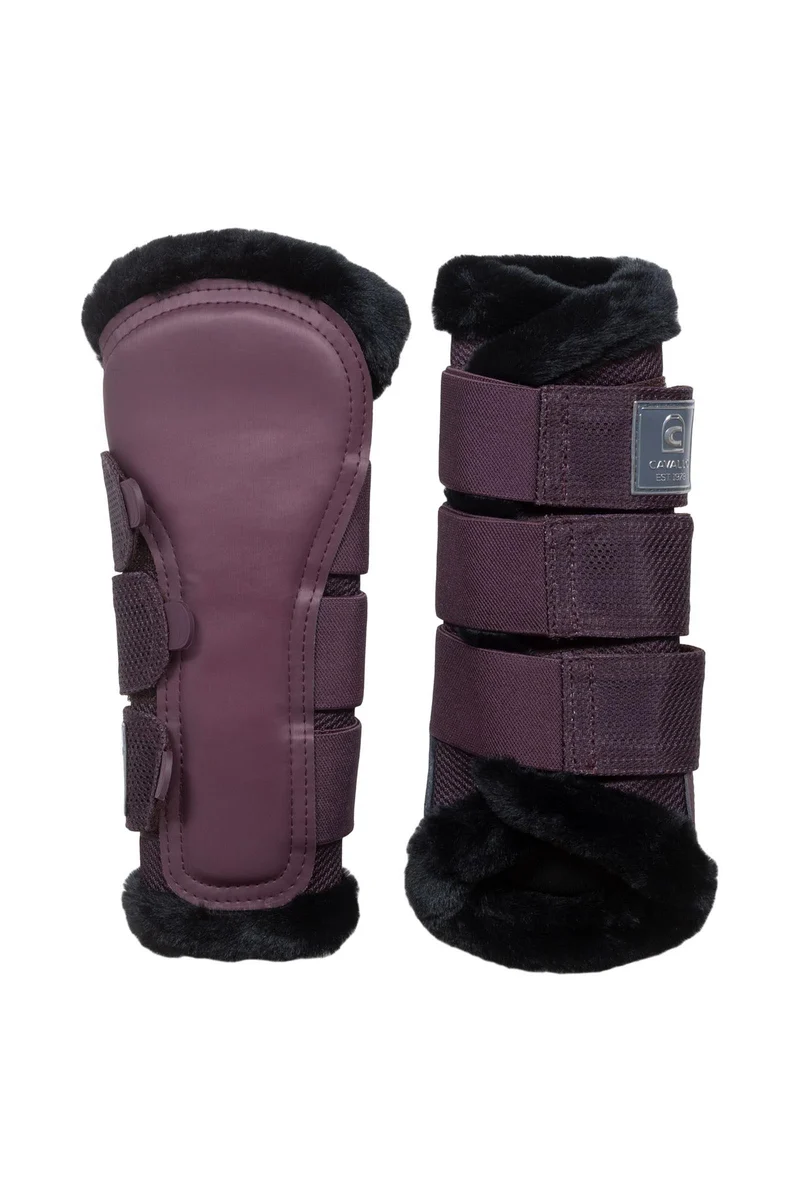 CAVALJOCA Guêtres fermées Dusty Plum M