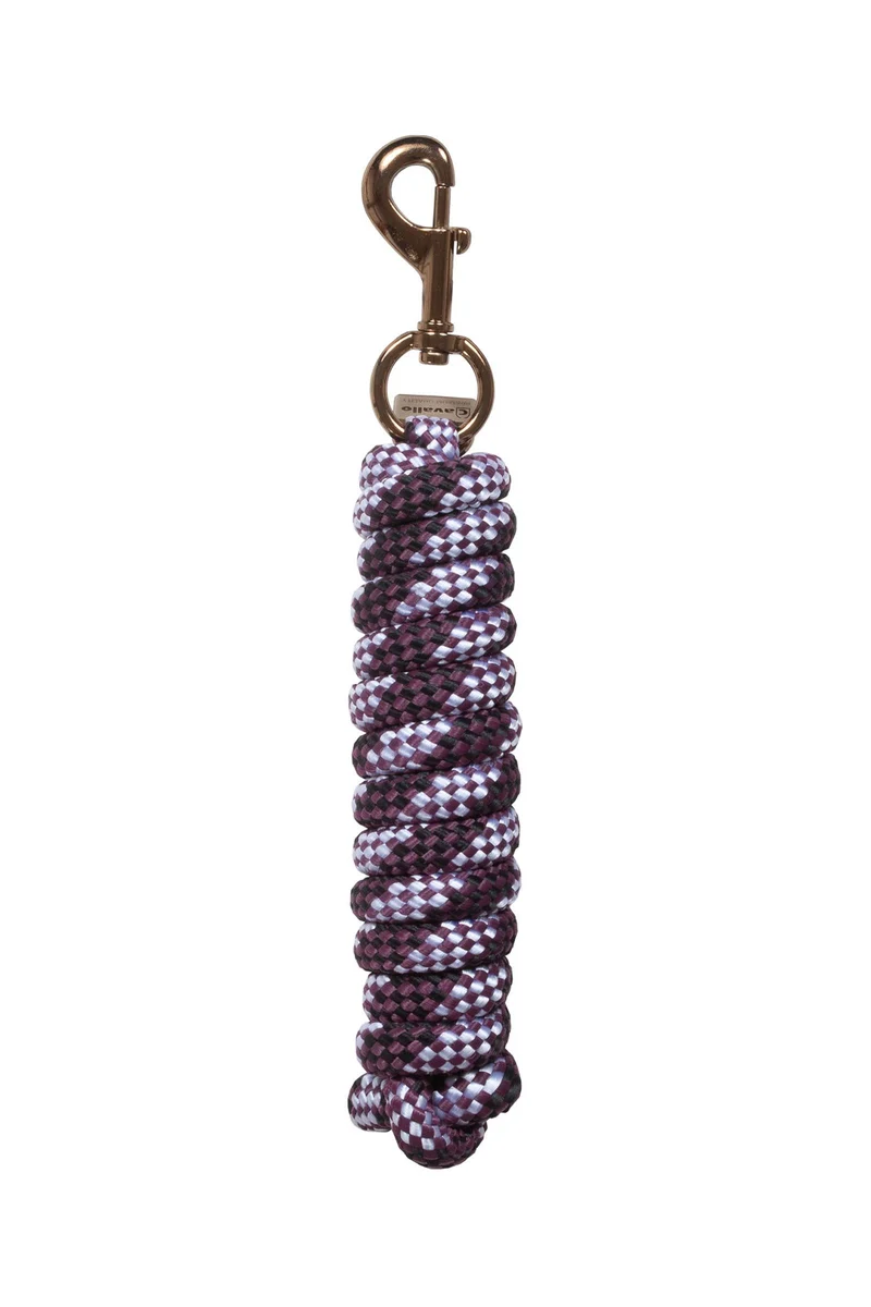 CAVALJACE longe avec mousqueton Dusty Plum Taille unique