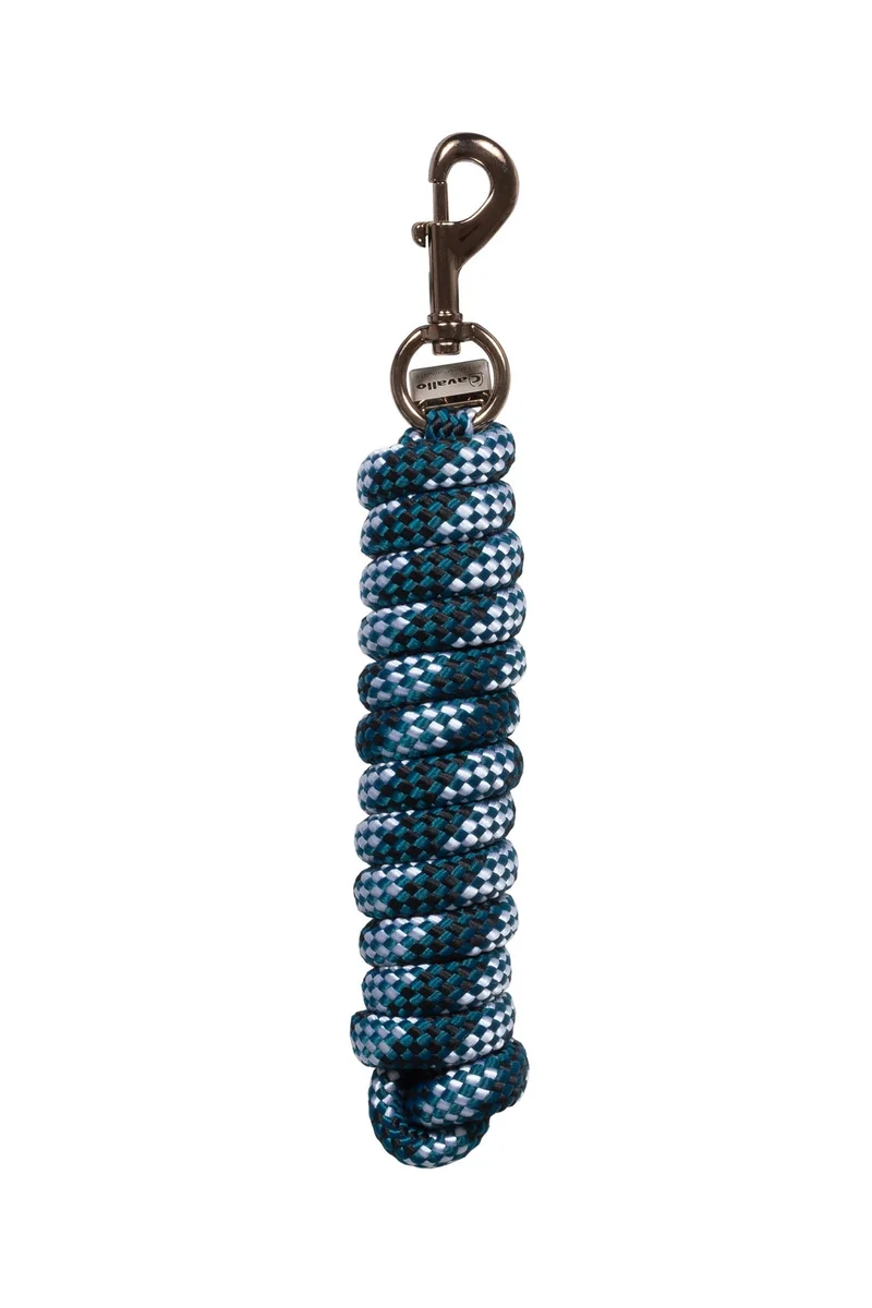 CAVALJACE longe avec mousqueton Dark Peacock Taille unique