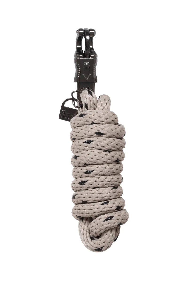 CAVALPAZ longe avec mousqueton de sécurité Latte Taille unique