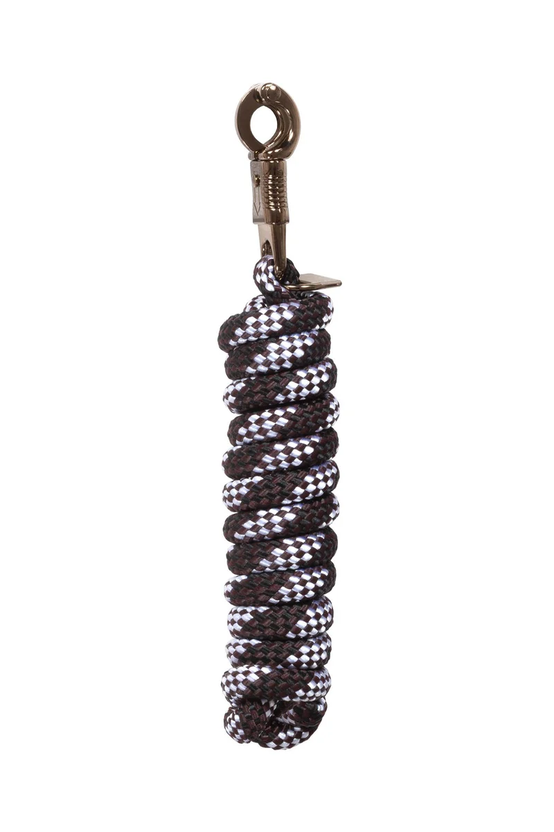 CAVALJINX longe avec mousqueton de sécurité Café Noir Taille unique