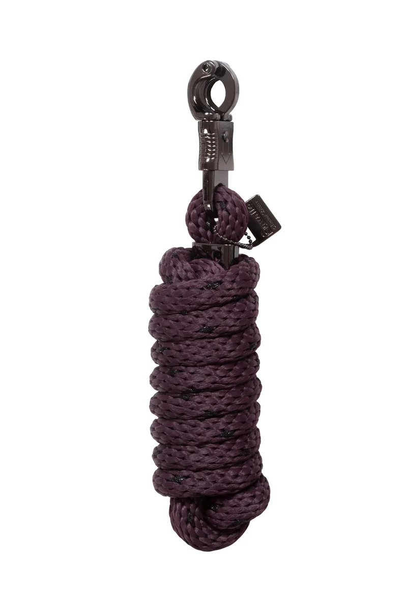 CAVALPAZ longe avec mousqueton de sécurité Dusty Plum Taille unique