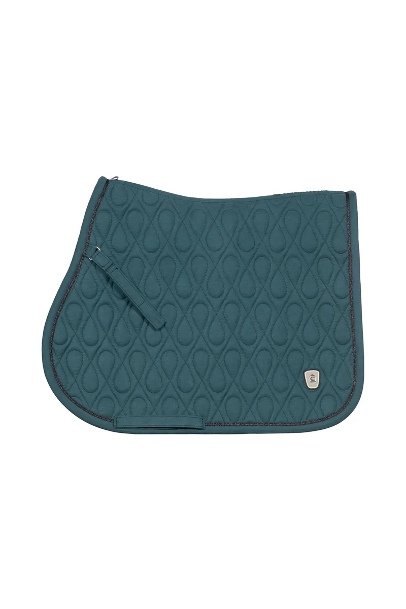 CAVALPOLLY tapis de selle mixte Dark Peacock F