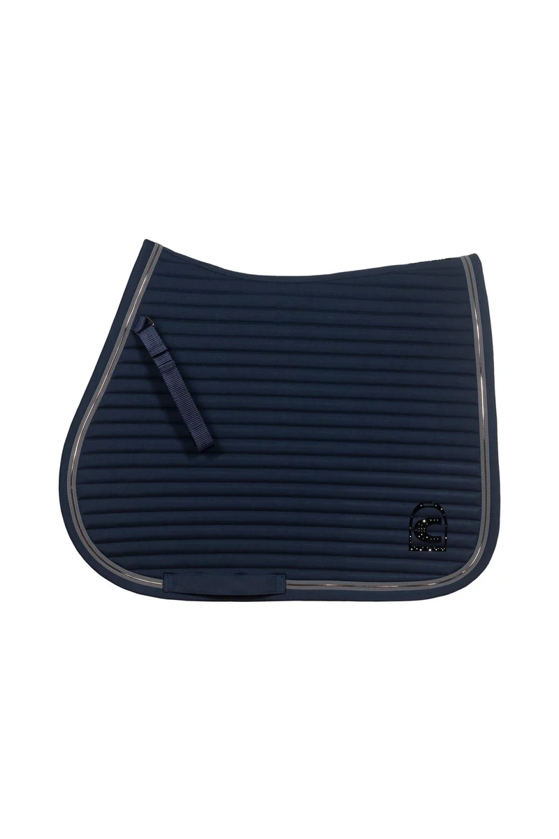 CAVALRITA Tapis de selle de saut d'obstacles Darkblue F