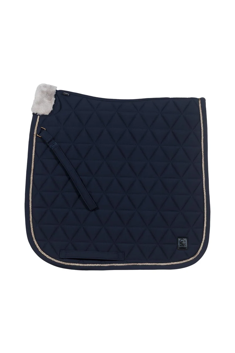 CAVALROMY Tapis de selle de dressage Darkblue F