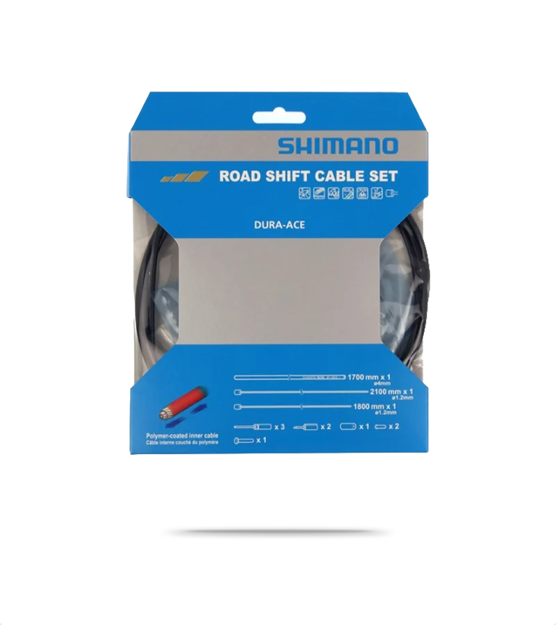 Dura-Ace 9000 Road Gear Cable Set with Polymer Coated Cables