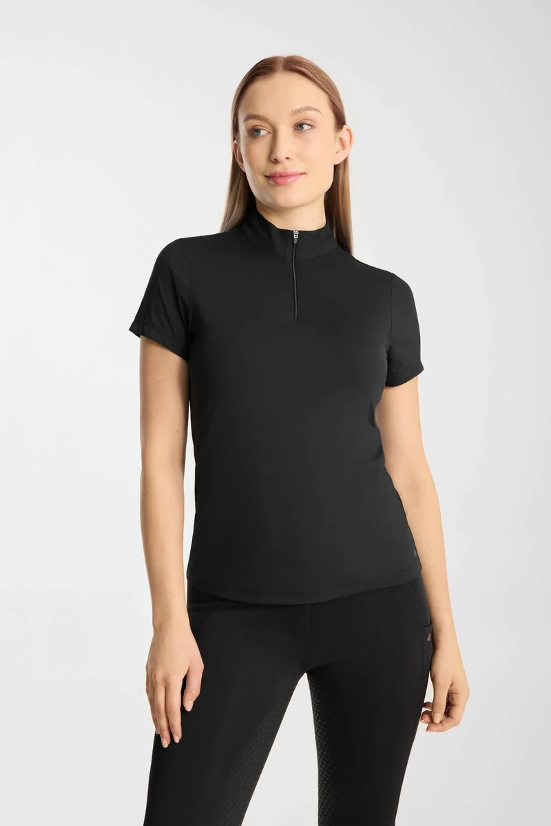 Emmie shirt d’entraînement femme cooling manches courtes Black 38