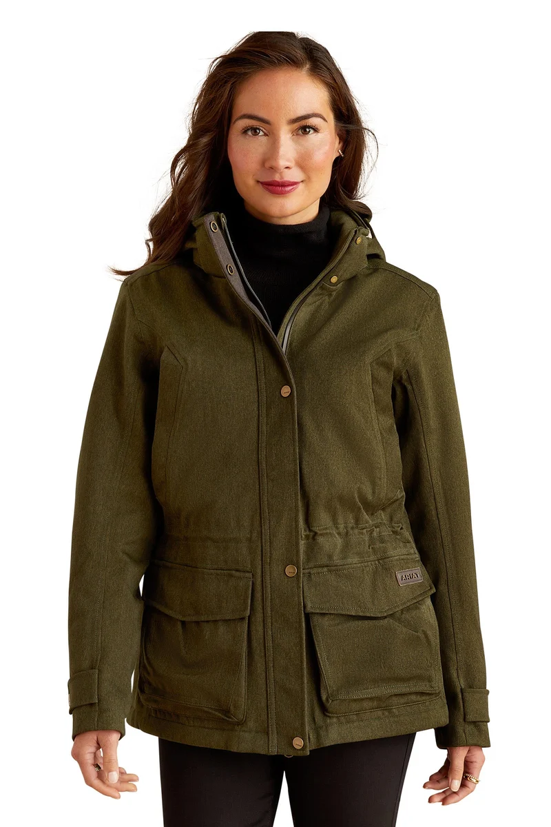 Rhodium Waterproof Parka imperméable isolée femme Rosin M