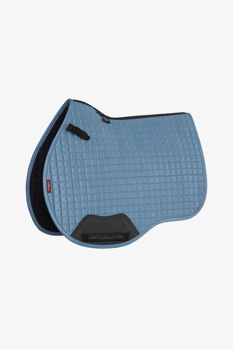 Suede tapis de selle polyvalent Ice Blue P-C