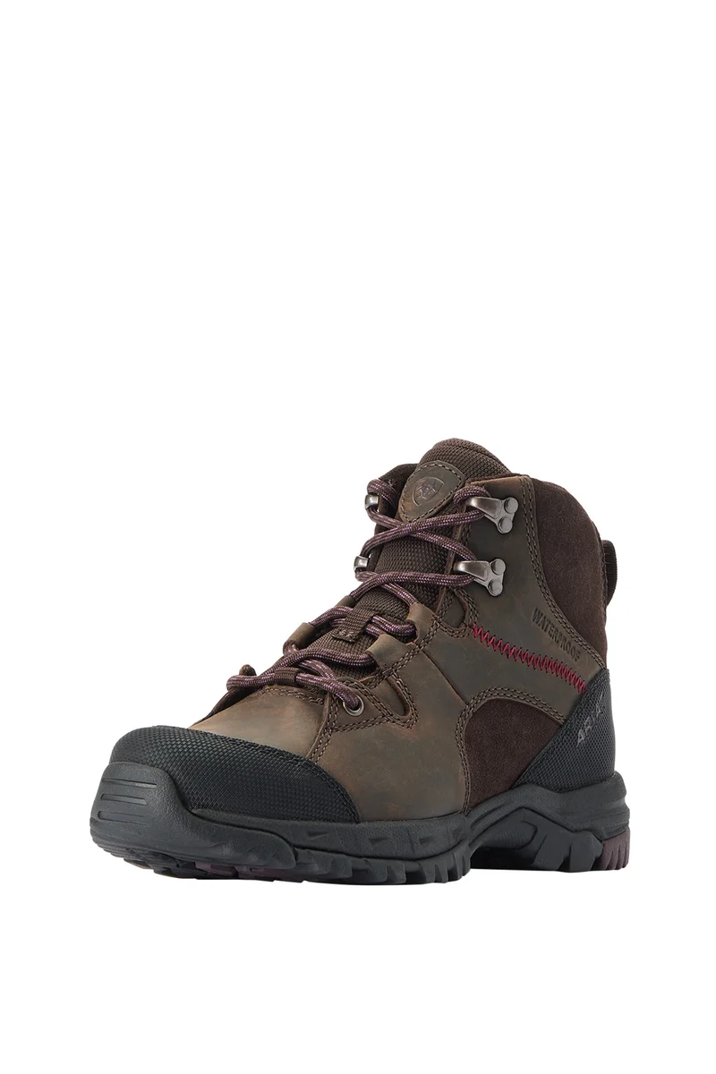 Skyline Mid H2O bottes femme imperméables à lacets Chocolate Brown 41