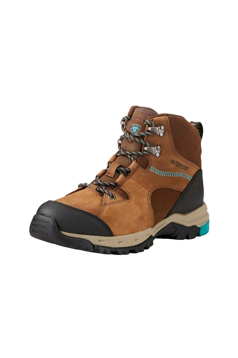 Skyline Mid H2O bottes femme imperméables à lacets Distressed Brown 41