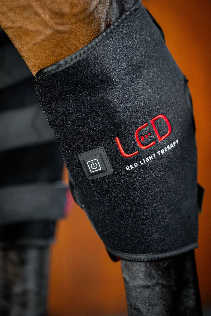 protège-jambes thérapeutique LED à lumière rouge (1 pce) Black/Black Right Full