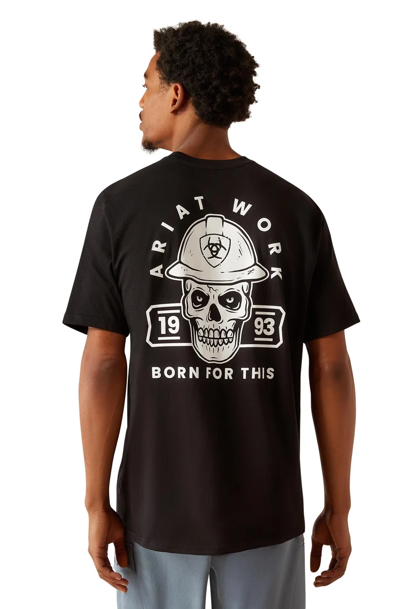 Rebar Cotton Strong Hardhead T-shirt homme Black M