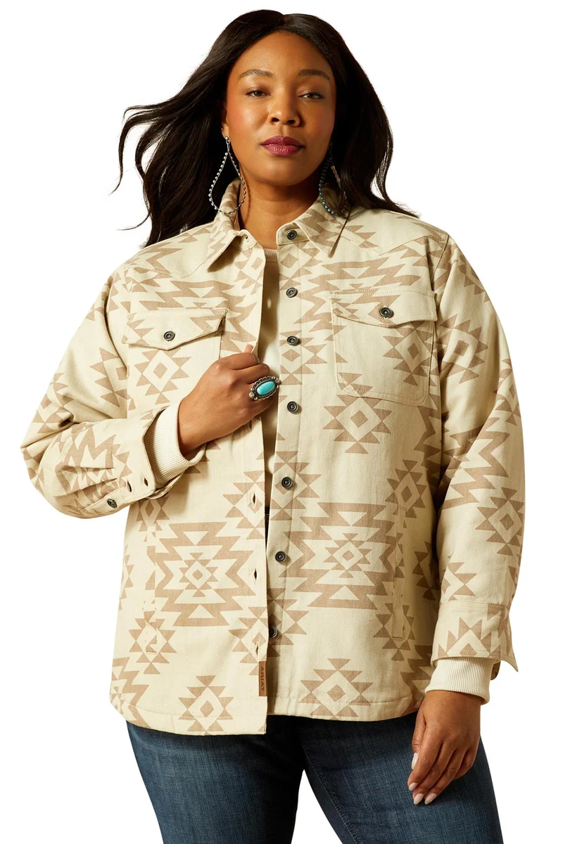 Clovis surchemise matelassée femme Puebla Print L