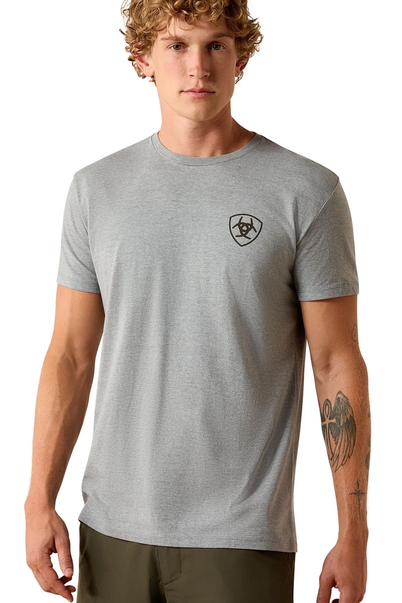 Homme T-shirt Banner Badge Ice Berg S