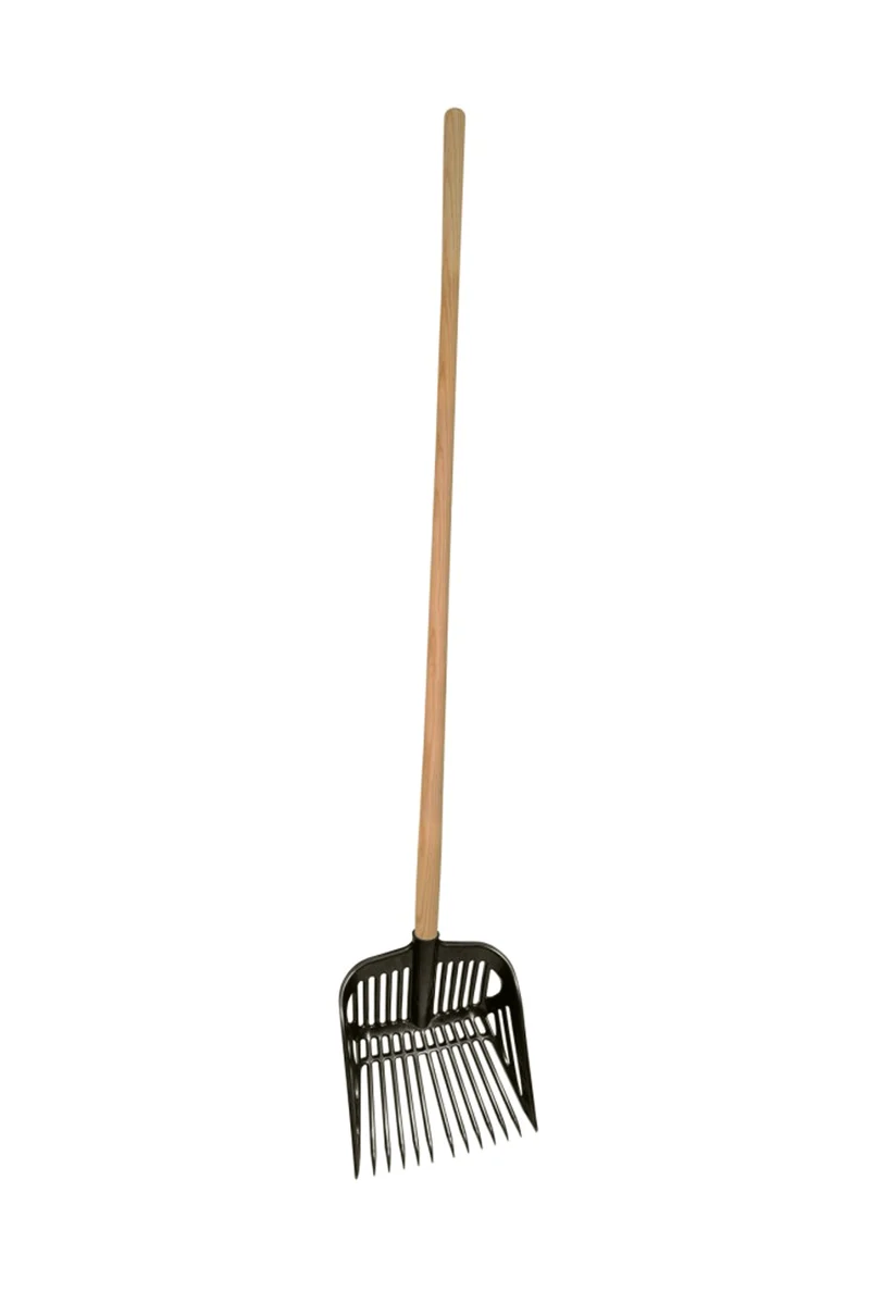 fourche à fumier et à litière Black Taille unique