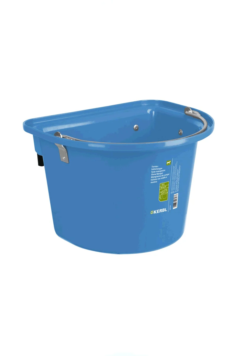 Seau à bord plat Bleu 1